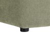 Fabric Footstool Green KANSAS _924383