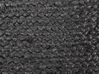 Puf de yute negro 45 x 45 cm DHADAR_862663