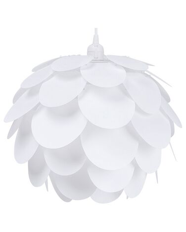 Plastic Pendant Lamp White RHINE