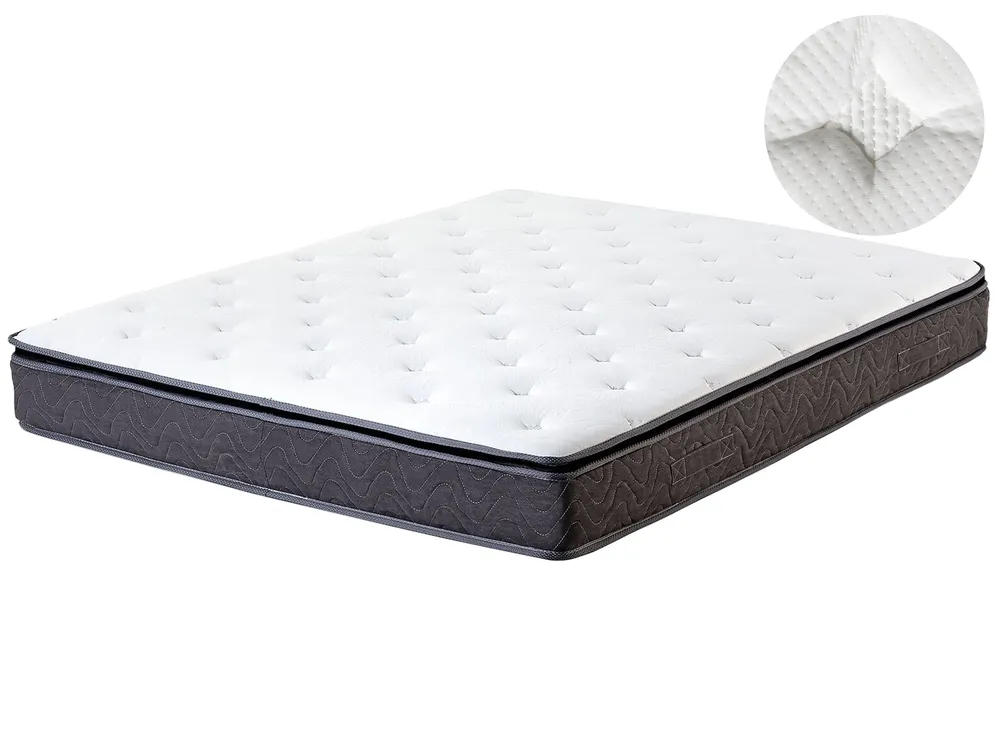 Materac kieszeniowy z lateksem PURE LATEX HYBRID PRO H2/3 średnio twardy 140 x 200 cm