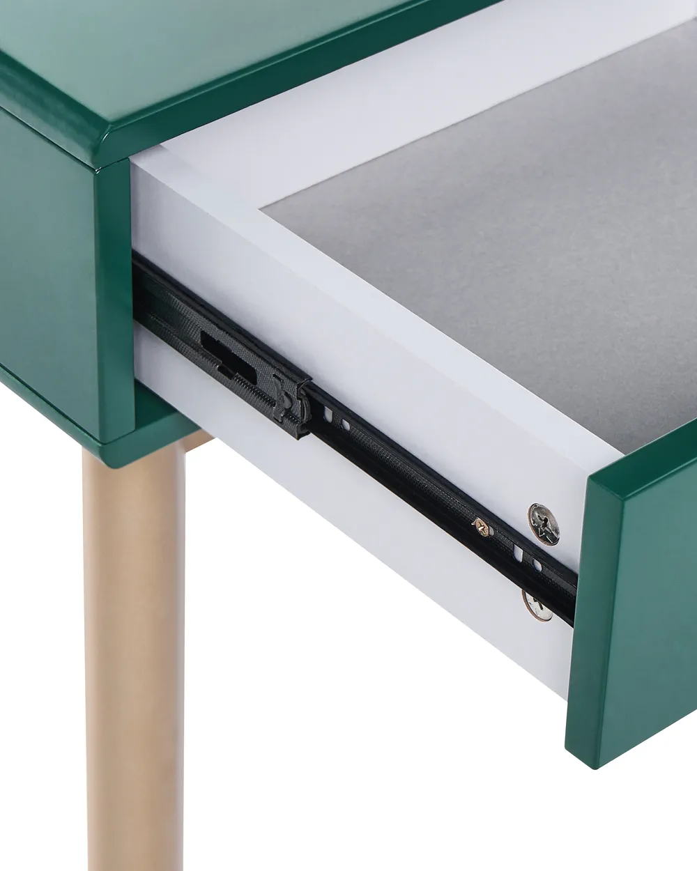 Dressing Table with Mirror and Stool FEDRY LED Emerald Green - Beliani.co.uk Dressing Table with Mirror and Stool FEDRY LED Emerald Green - Beliani.co.uk