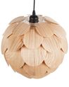 Lampa wisząca bambusowa naturalna BAMPUR_934799