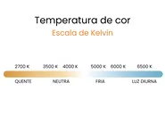 Ventilador de teto com luz PIAYE Com comando remoto LED Castanho_1101524