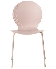 Set of 4 Garden Chairs MILOS Stacking Beige_1043554