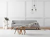 Sofa 3 Seater SOSJO Fabric Light Grey