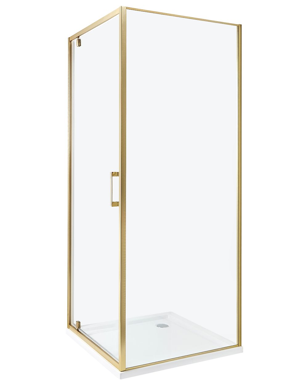 Cabină de duș DARLI 70 x 70 x 185 cm Auriu