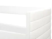 Letto da giorno con contenitore MARRAY Velluto Bianco sporco 90 x 200 cm_969801