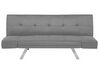 Sofá-cama de 3 lugares em tecido cinzento claro BRISTOL II_742978