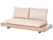 Divano da giardino 2 posti MARETTIMO Legno di acacia certificato Beige_1154055