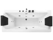 Corner Hot Tub with LED GALLEY 1700 x 750 mm White_785219