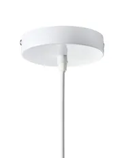 Lampadario DEBONS Finta seta Bianco_1008197