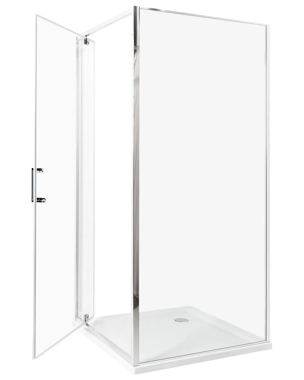Kabina prysznicowa DARLI 90 x 90 x 185 cm Srebrny_944105