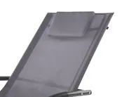 Rocking Sun Lounger CARANO II Metal Grey_812656