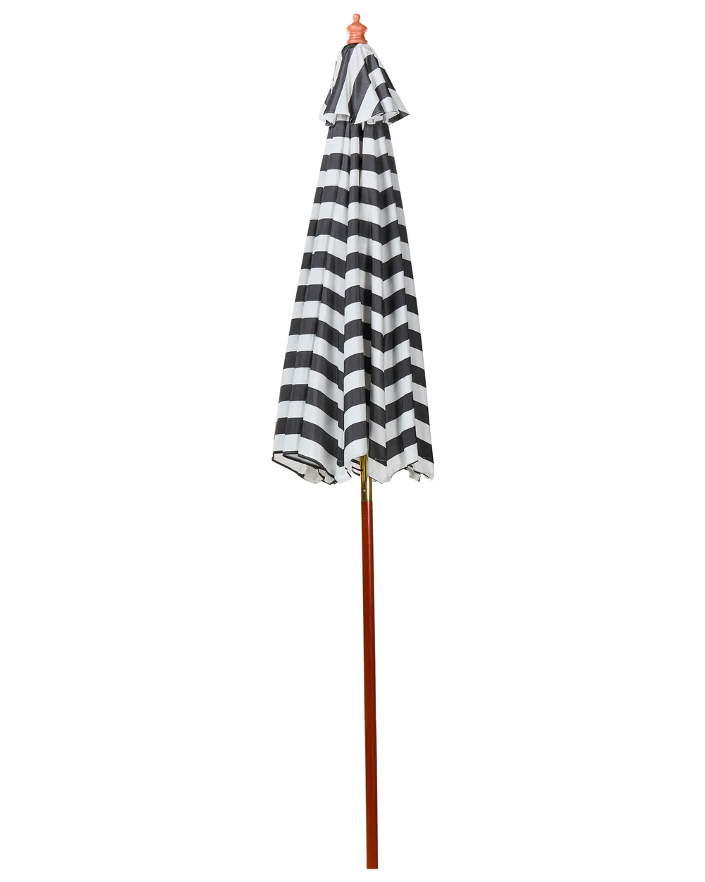 Market Parasol 260 cm FERENTILLO Black/ White_735611