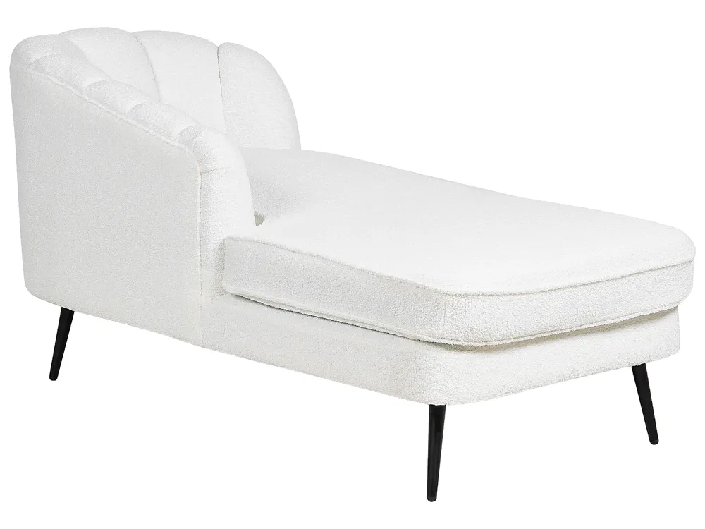 Right-Hand Chaise Longue ALLIER Boucle Off-White_879192