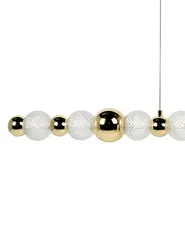 LED Pendant Lamp SORA Glass Gold_1034018
