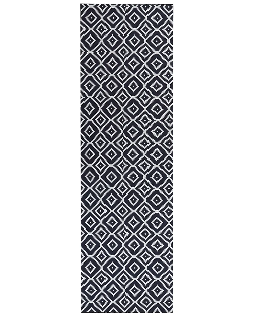 Rug KARUNGAL Black 60 x 200 cm