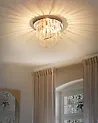 Chandelier ESMELLE S Crystal Silver