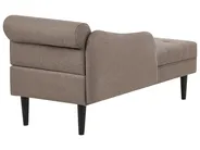 Right-Hand Chaise Longue YVOIRE Fabric Taupe_1040405