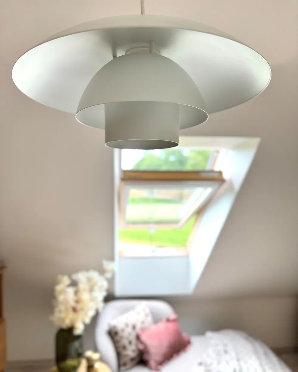 Lampadario HILBA Metallo Bianco_1035948