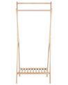 Wooden Clothes Rack Light Wood DENVER_935392