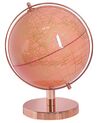 Globus rosa Metallfuss Metallic-Effekt 28 cm CABOT_785586