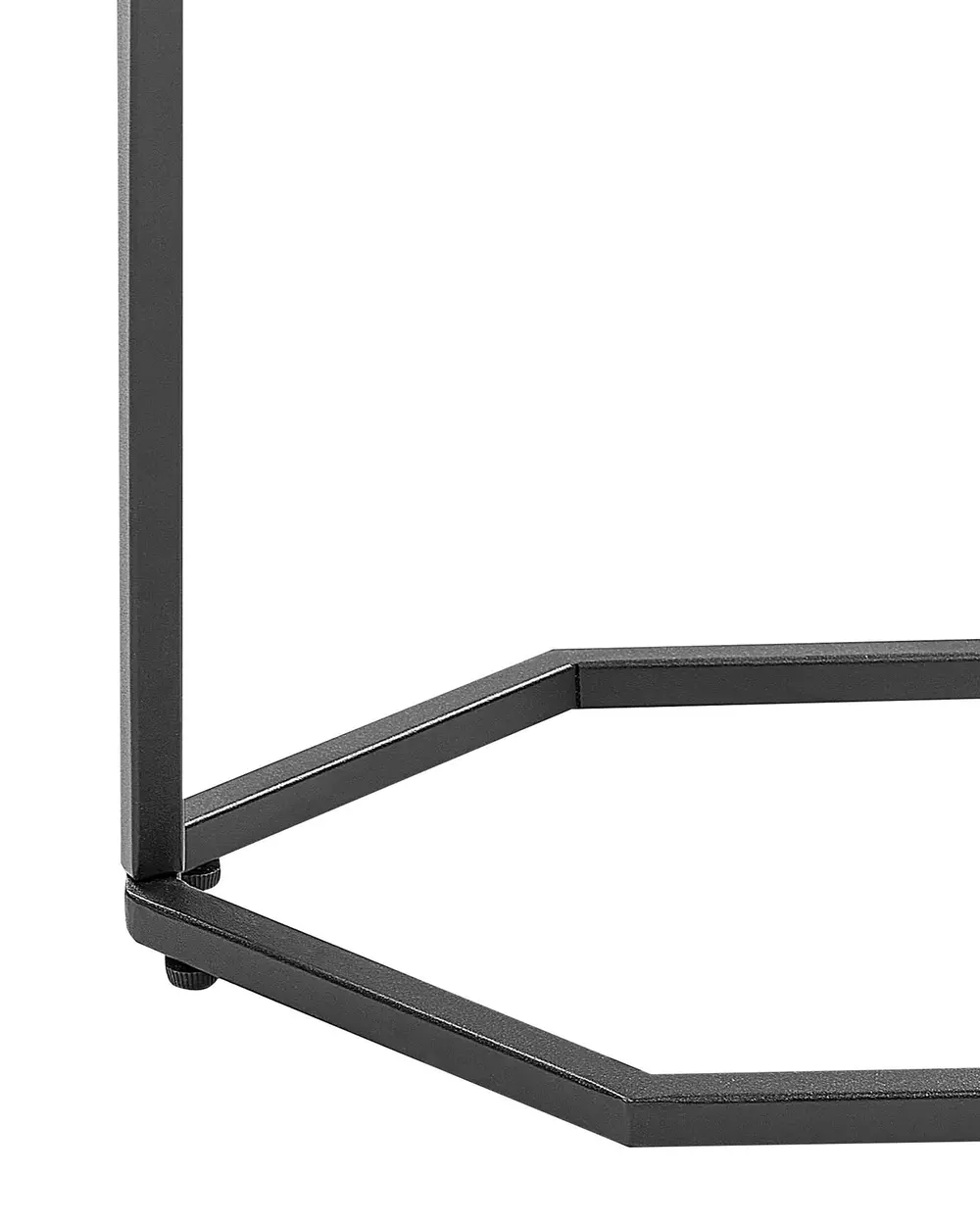 Console Table HAZEN Marble/ Black_873128