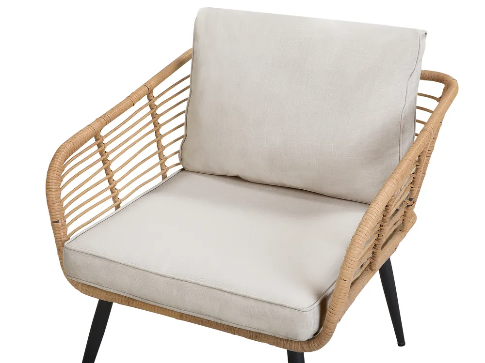 Outdoor Cushion Cover Set CORINTH Beige_986115