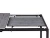 Eettafel uitschuifbaar aluminium grijs 198/248 x 90 cm TOFANE_928724