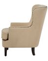 Fabric Armchair Beige VIBORG II_708358