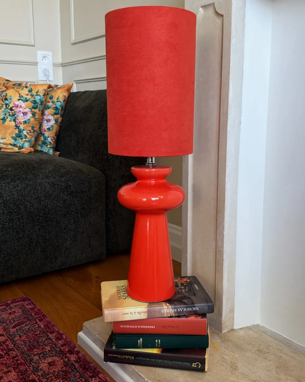 Table Lamp OTEROS Red_1068169