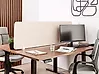 Desk Screen SPLIT 160 x 50 cm Beige