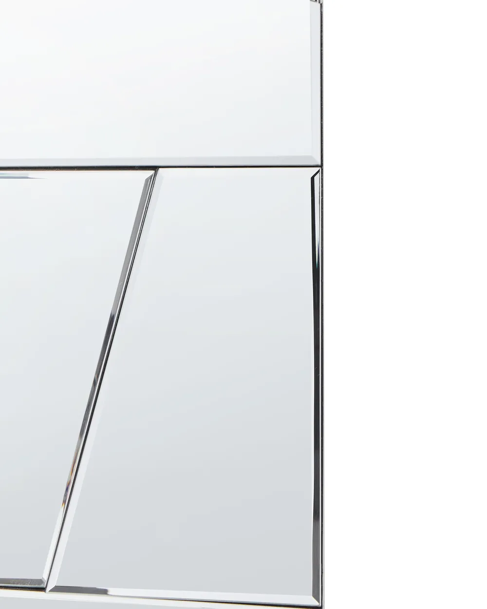 Lustro ścienne ANCEMONT 80 cm 80 cm Srebrny_953315