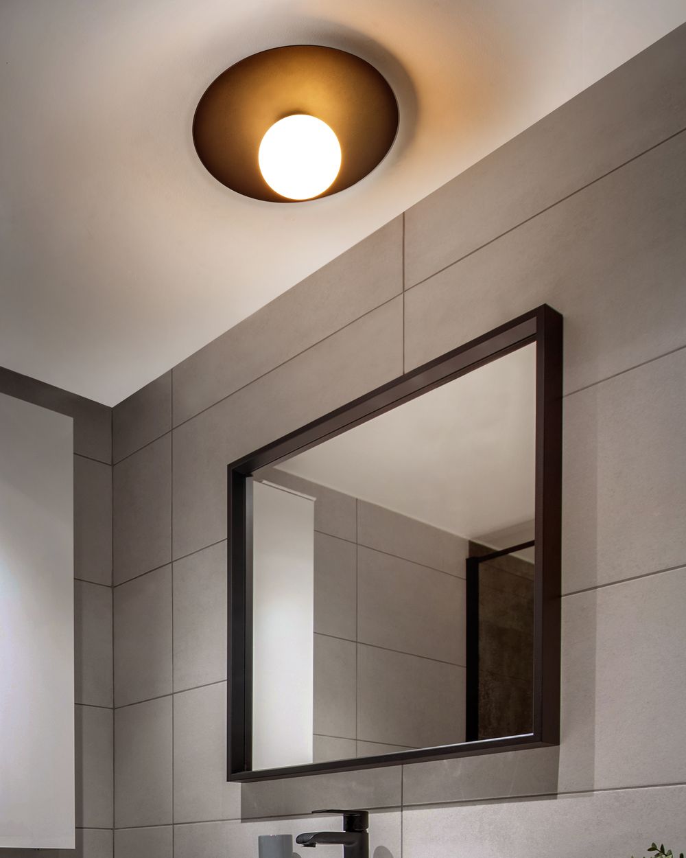 Plafond TARDES Metal Sort