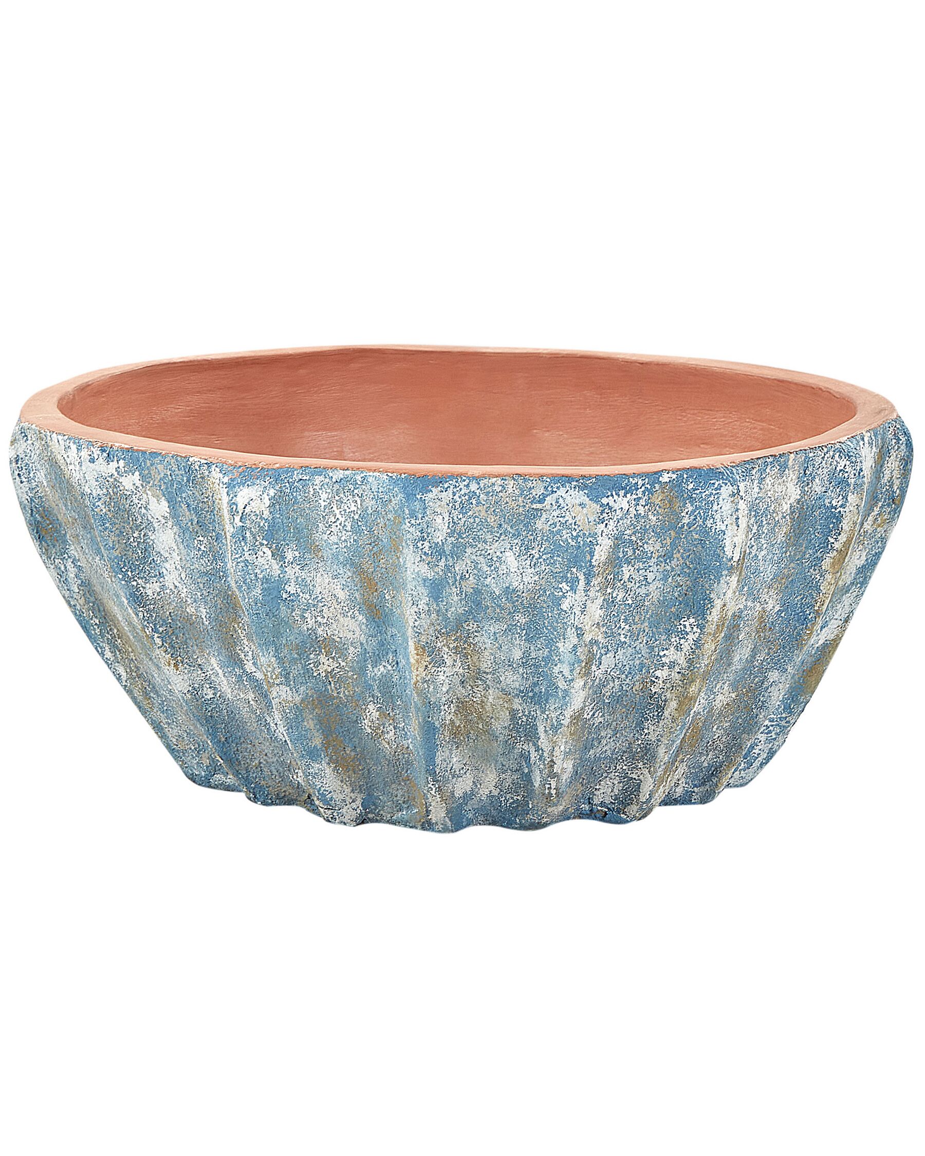 Bloempot terracotta blauw ⌀ 51 cm OSTRYA_930851