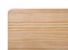 Cama con somier de madera de pino clara 140 x 200 cm ROYAN_754746