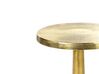 Kovový boční stolek zlatý APITI _853737