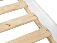 Trundle Bed Pine Wood GRAVELINES 90 x 200 cm (EU Single) White_939598