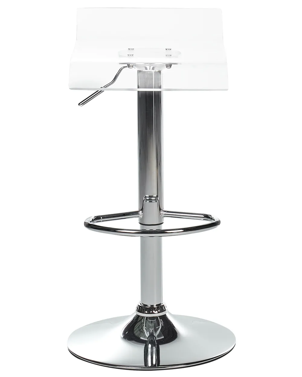 Set of 2 Bar Chairs NEUM Swivel Transparent_915162