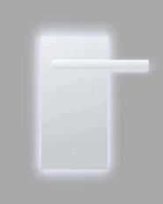 Lustro łazienkowe LED MAUX 83 cm 100 cm Srebrny_1093782