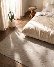 Faux Fur Rug MITCHELL Beige 160 x 230 cm_1092422