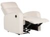 Velvet Electric Recliner Living Room Set White VERDAL_904893