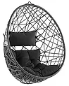 Sillón colgante ALATRI Ratán sintético Negro