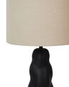 Keramická stolní lampa černá VILAR_897332