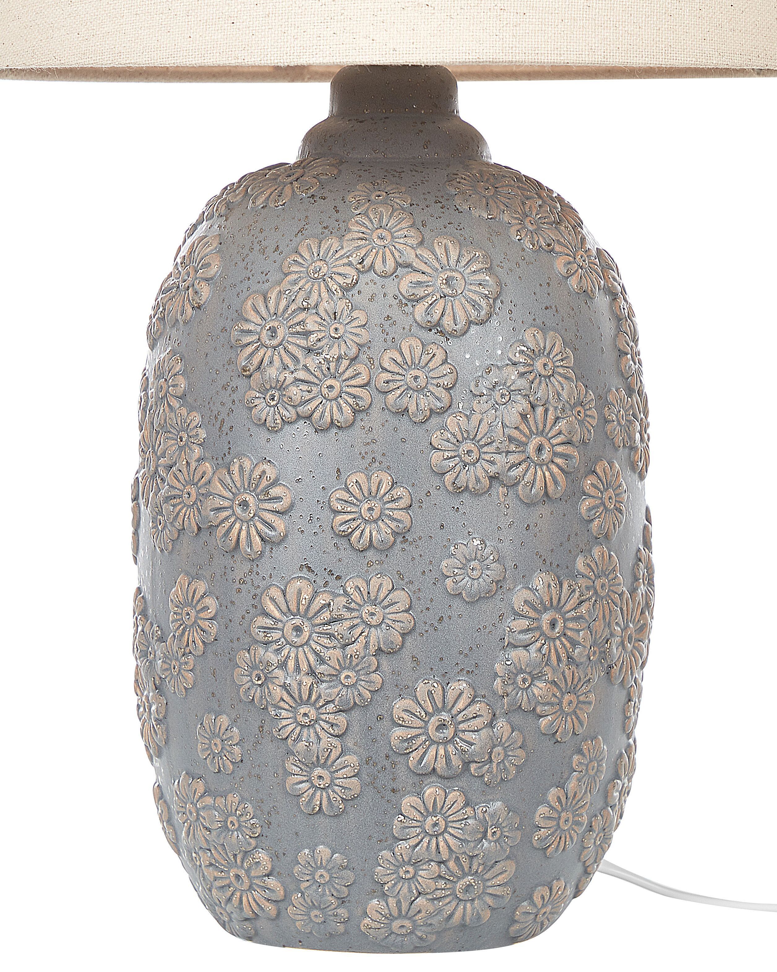Lampe à Poser Beliani BESOS Bleu Métal - Style Rétro - IP44 Intérieur/extérieur - Neuve