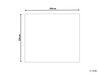 Quiltat överkast 220 x 240 cm off-white NAPE_914636