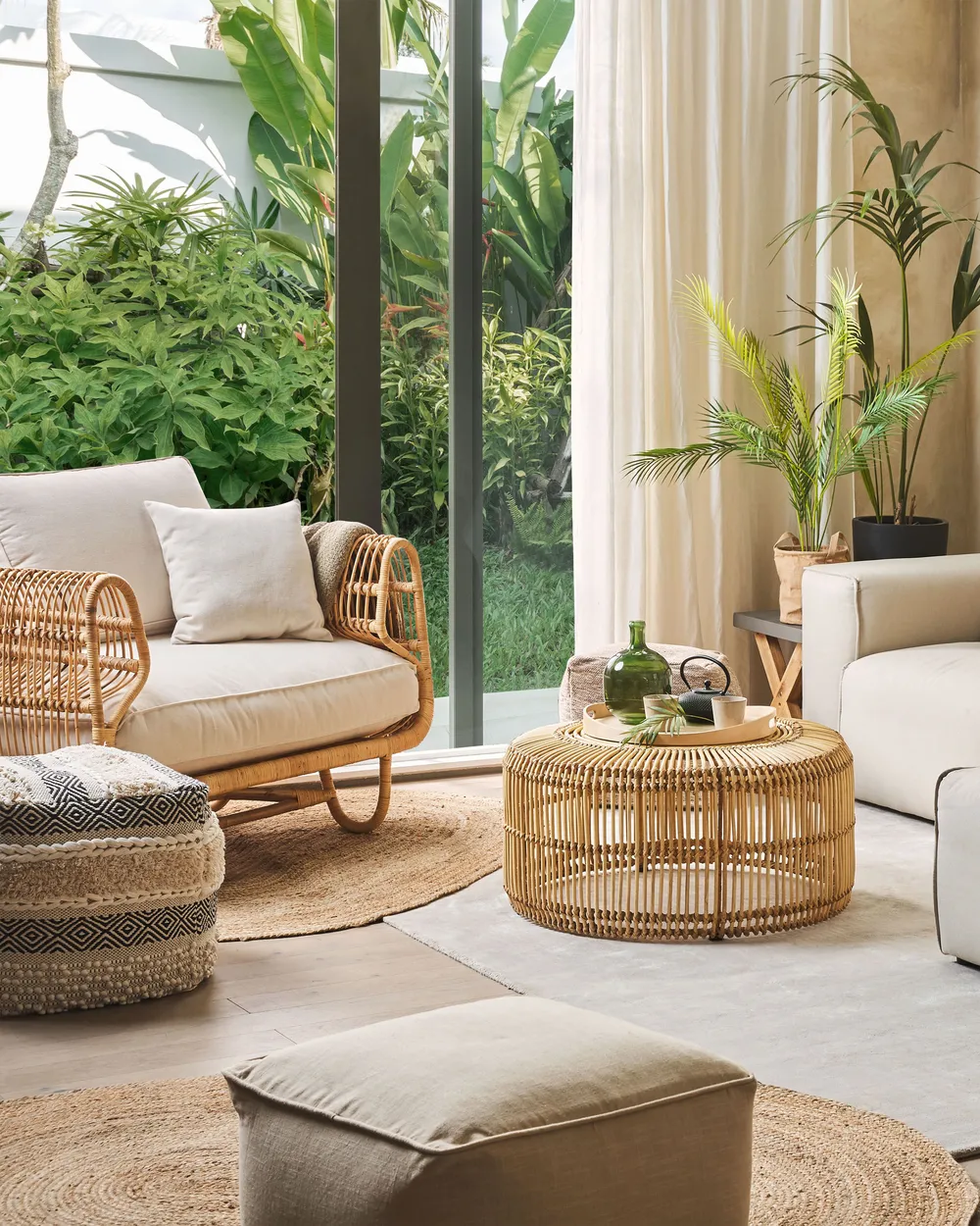 Garden Armchair DOLCEDO Rattan Natural_833119