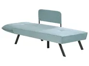 Left-Hand Chaise Longue ROCAMADOUR Fabric Light Blue_1029297