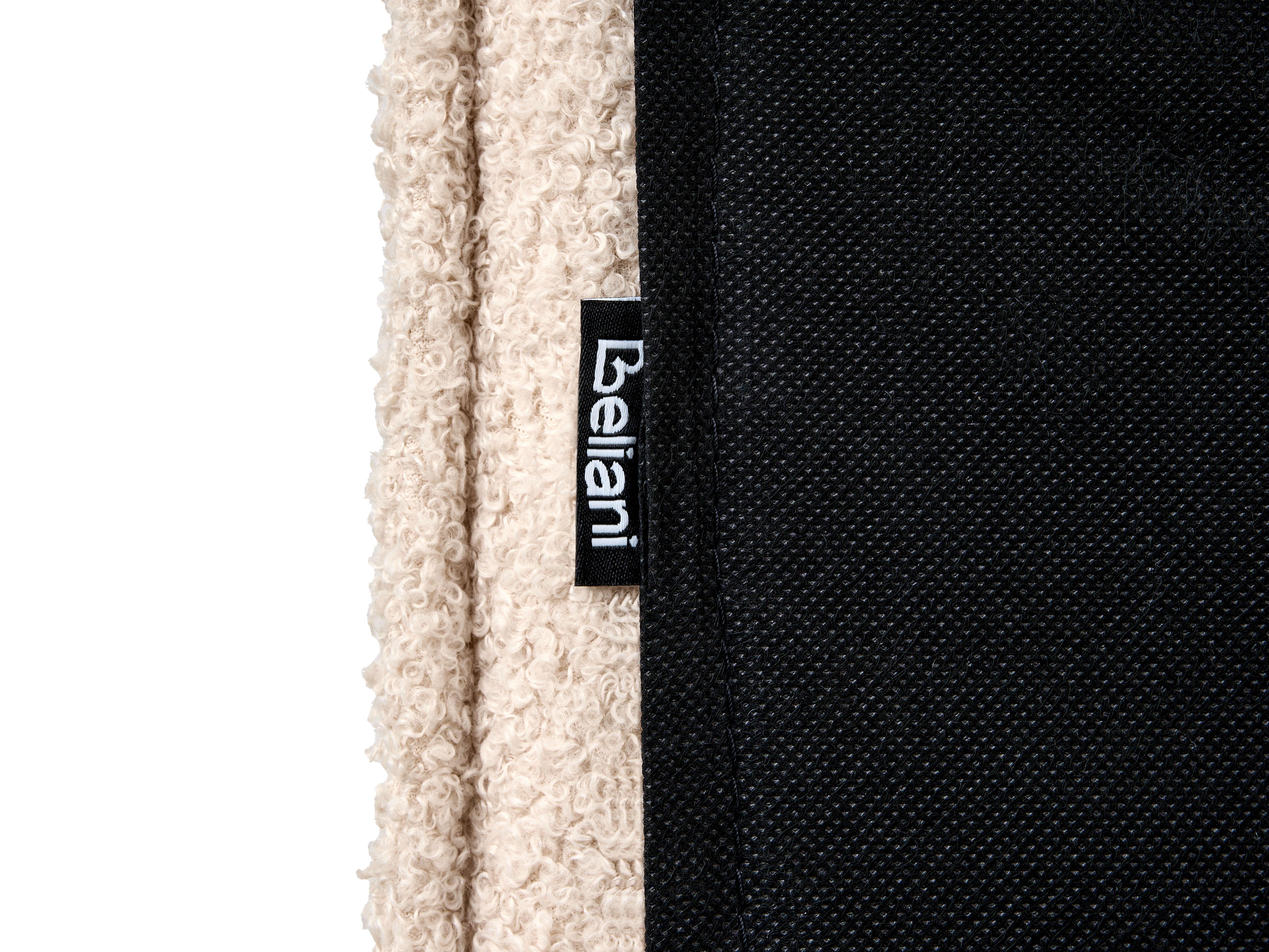 Bett mit Lattenrost Bouclé IZERNORE 140 x 200 cm Beige_971390