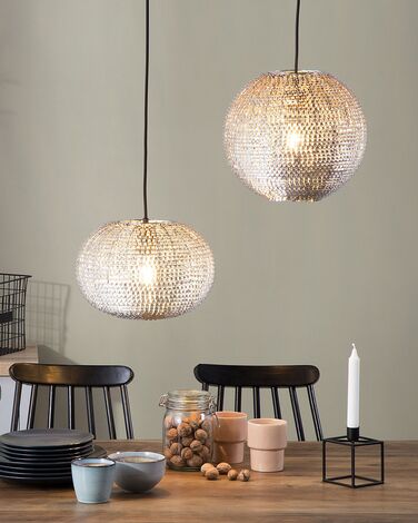 Sphere Pendant Lamp Silver SEINE